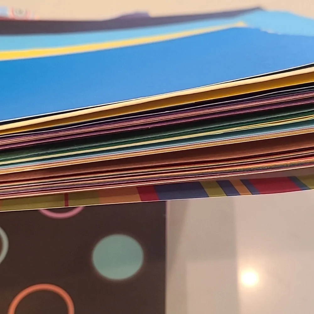 Assorted Colorful Paper